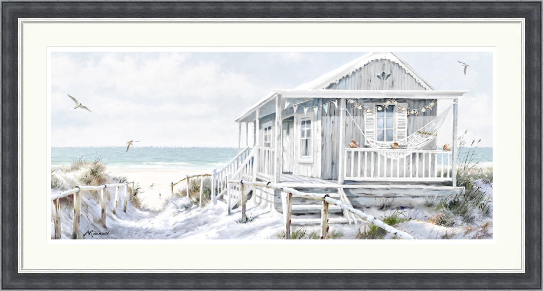 Beach Cabin by Richard Macneil