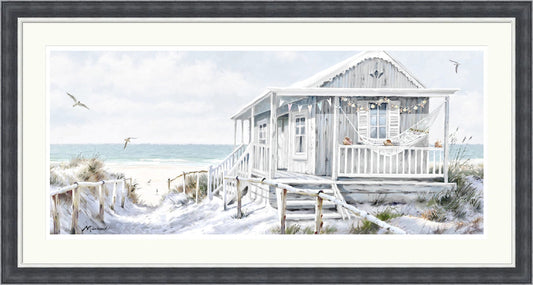 Beach Cabin by Richard Macneil