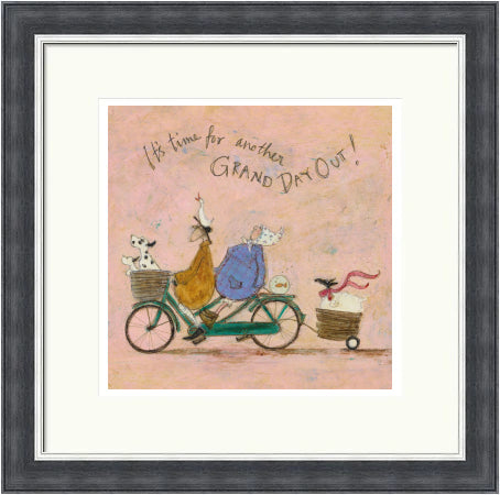 It's Time for Another Grand Day Out by Sam Toft framed sam toft wall art print - alternate product image 7