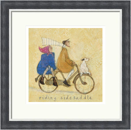Riding Side Saddle by Sam Toft