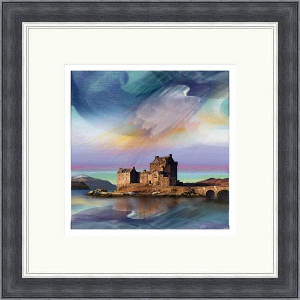 Changing Light, Eilean Donan Castle by Esther Cohen