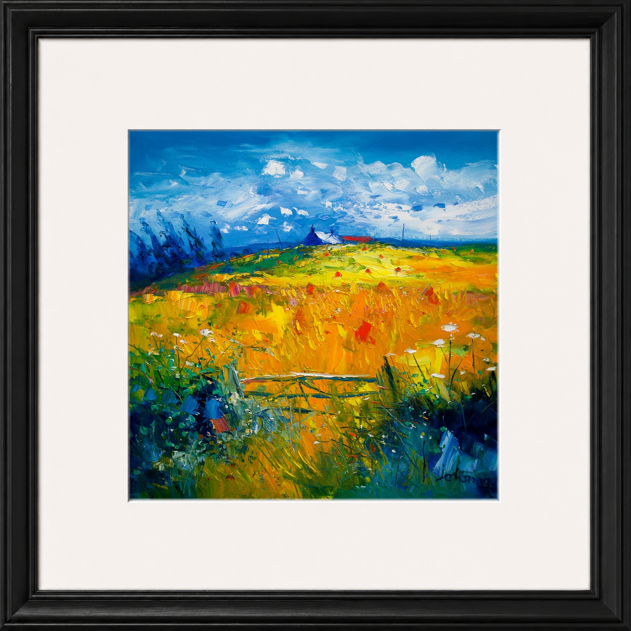 Hayfield, Isle of Gigha by John Lowrie Morrison (Jolomo)