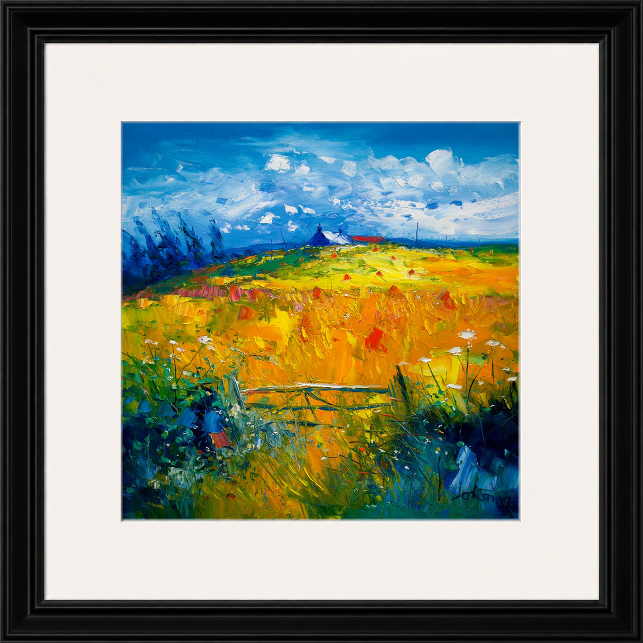 Hayfield, Isle of Gigha by John Lowrie Morrison (Jolomo)