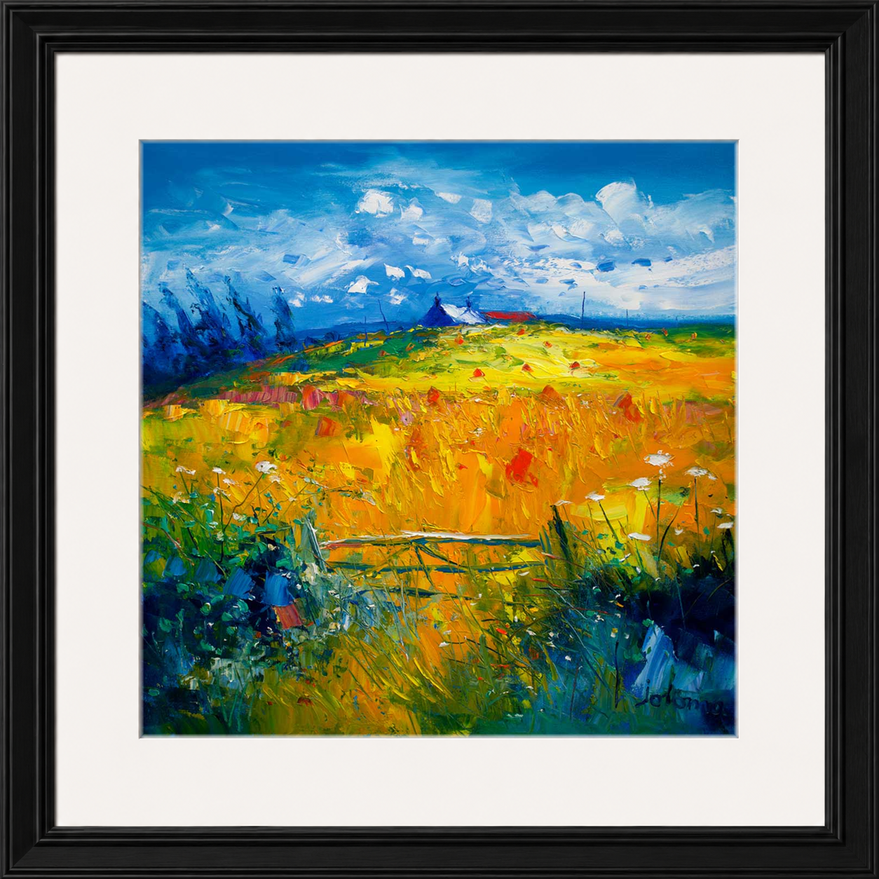 Hayfield, Isle of Gigha by John Lowrie Morrison (Jolomo)
