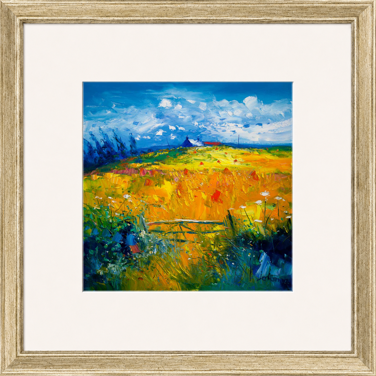 Hayfield, Isle of Gigha by John Lowrie Morrison (Jolomo)