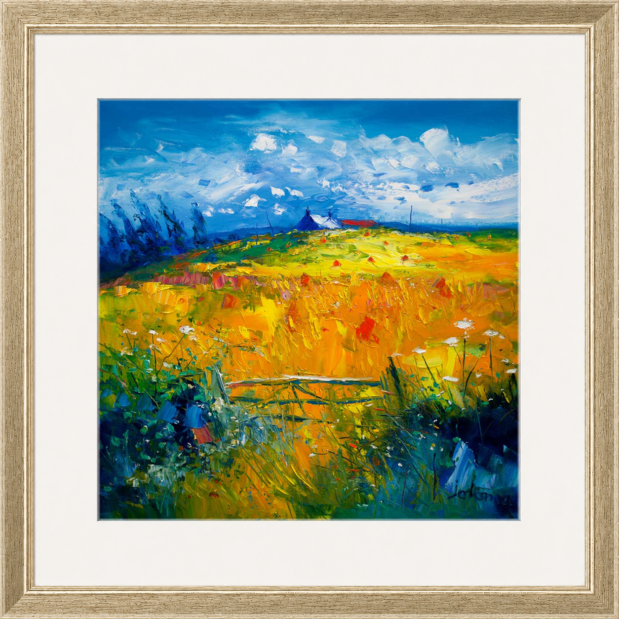 Hayfield, Isle of Gigha by John Lowrie Morrison (Jolomo)