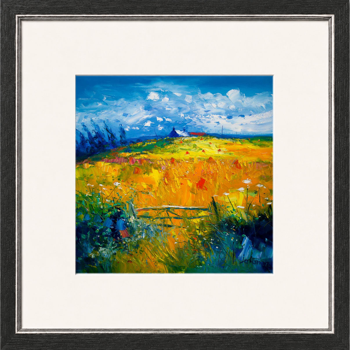 Hayfield, Isle of Gigha by John Lowrie Morrison (Jolomo)