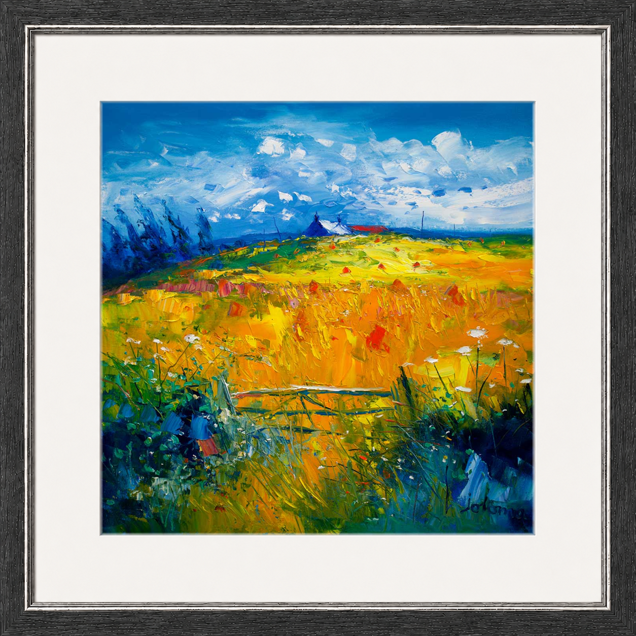 Hayfield, Isle of Gigha by John Lowrie Morrison (Jolomo)