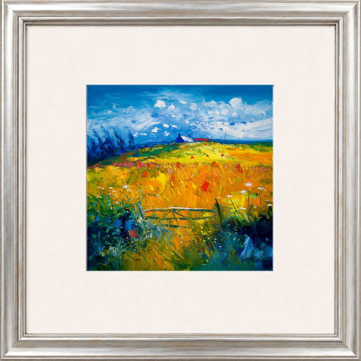 Hayfield, Isle of Gigha by John Lowrie Morrison (Jolomo)