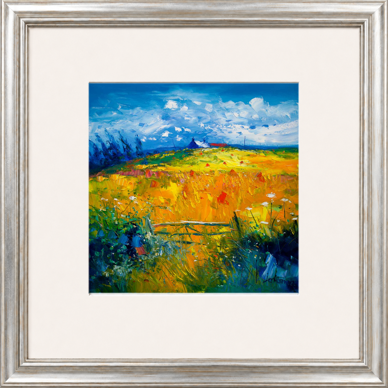 Hayfield, Isle of Gigha by John Lowrie Morrison (Jolomo)