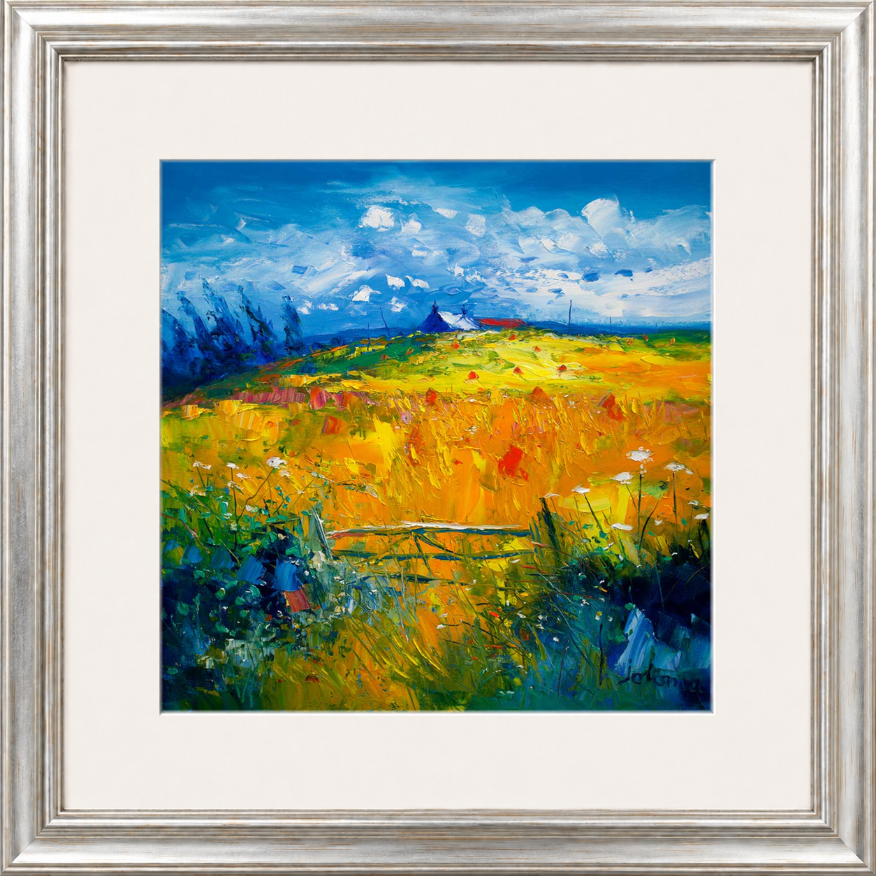 Hayfield, Isle of Gigha by John Lowrie Morrison (Jolomo)