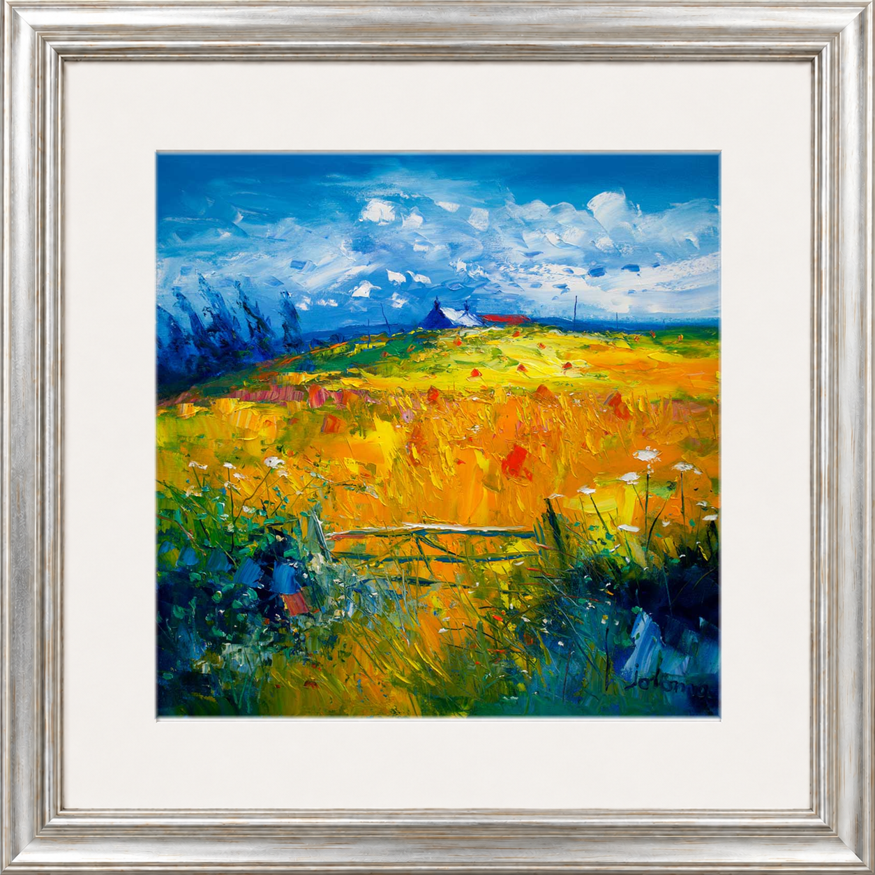 Hayfield, Isle of Gigha by John Lowrie Morrison (Jolomo)
