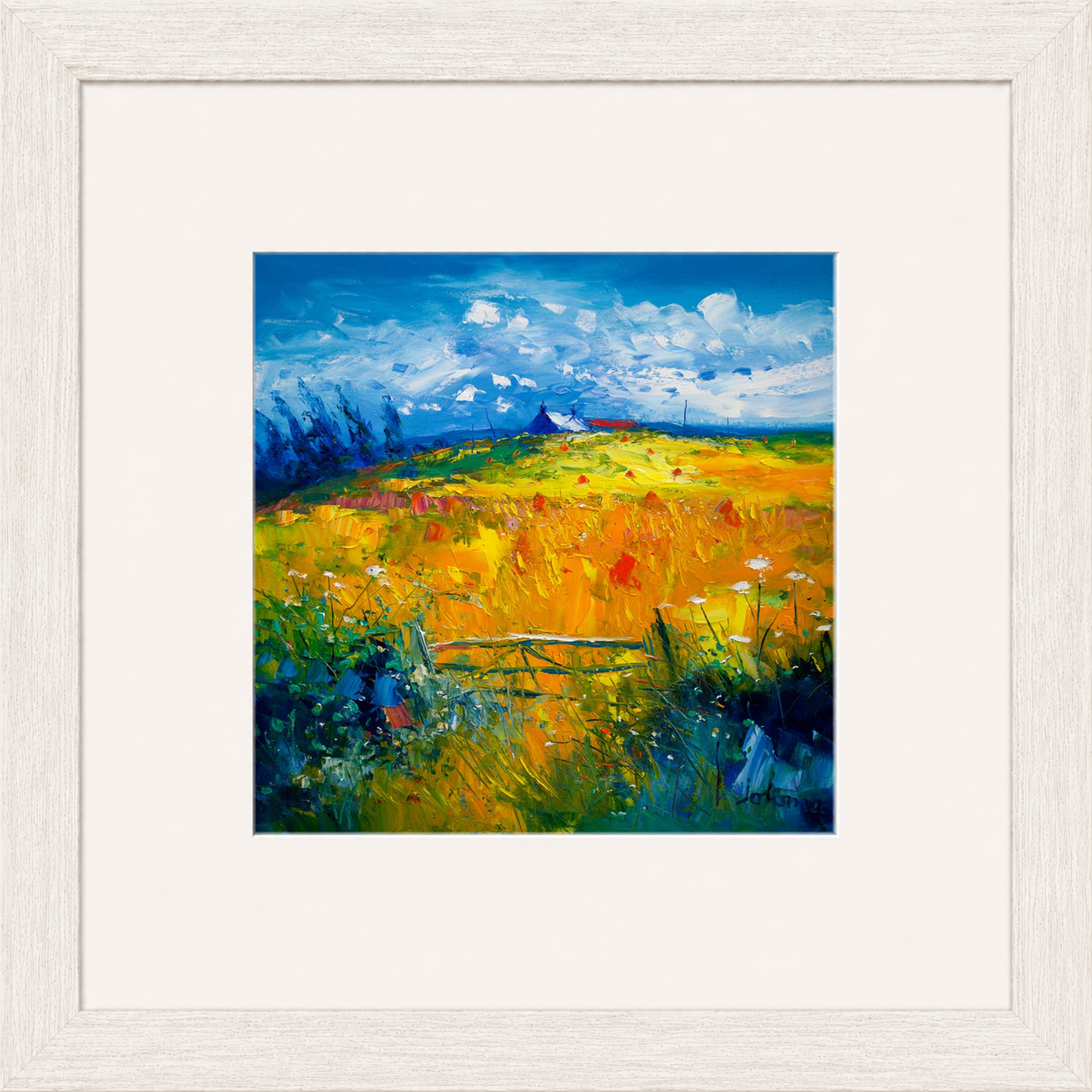 Hayfield, Isle of Gigha by John Lowrie Morrison (Jolomo)