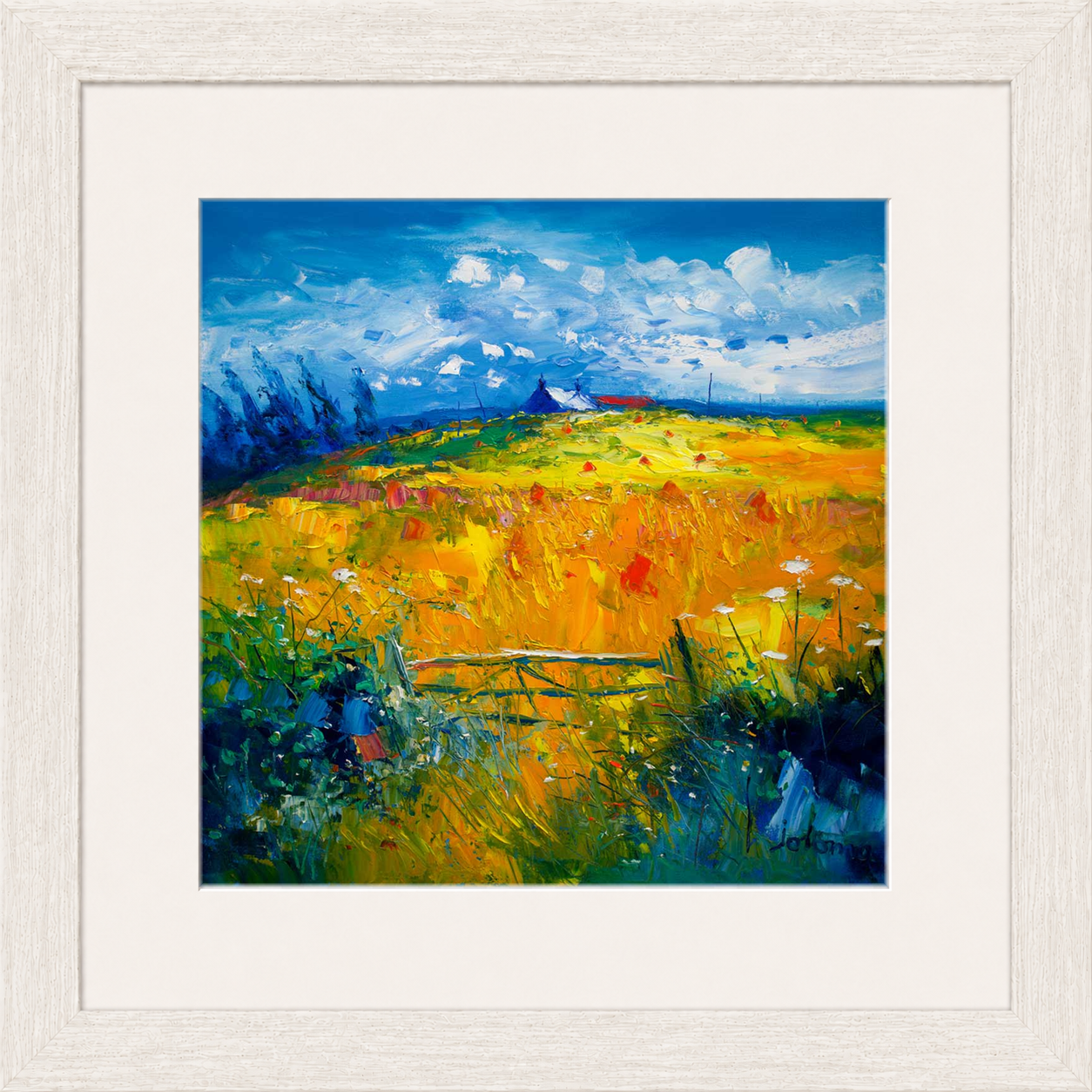 Hayfield, Isle of Gigha by John Lowrie Morrison (Jolomo)