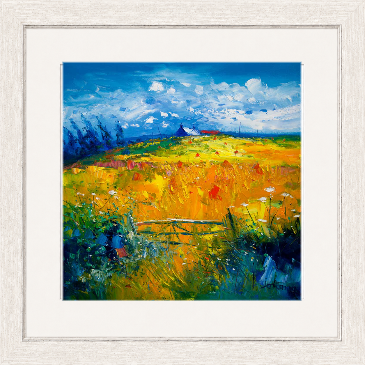 Hayfield, Isle of Gigha by John Lowrie Morrison (Jolomo)