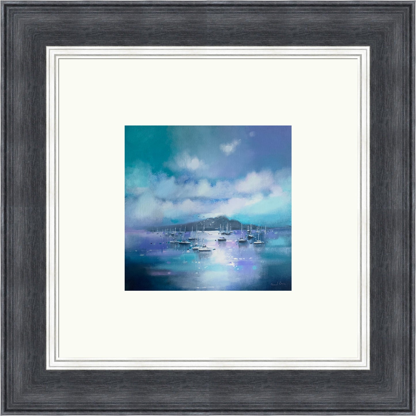Hole Isle Moorings, Arran by Emma S Davis