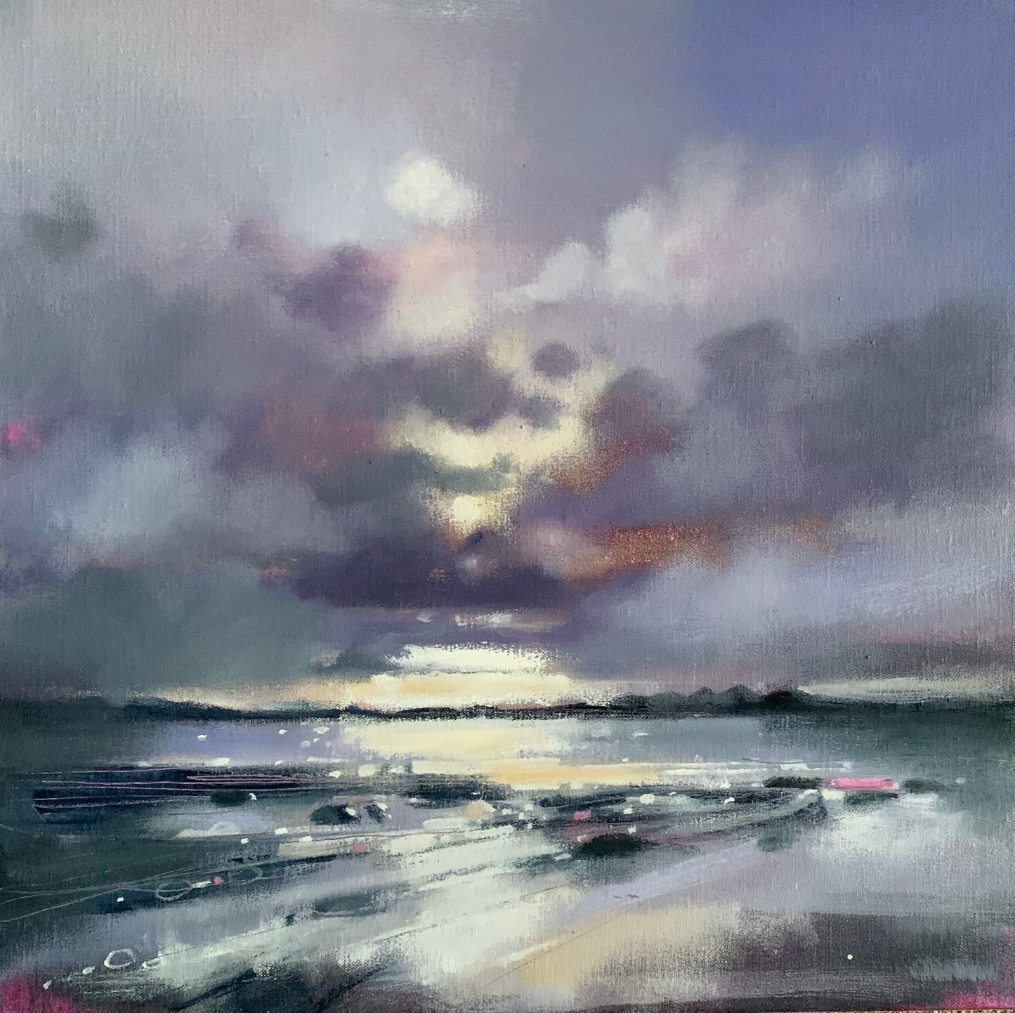 Islay And Jura From Machrihanish by Emma S Davis
