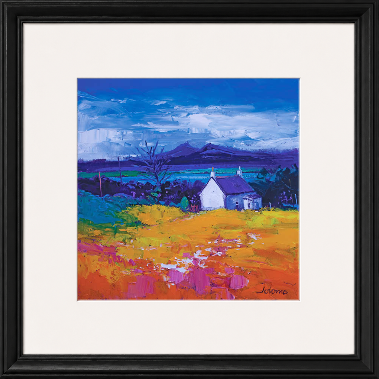 Isle of Mull by Jolomo - Scottish landscape artwork framed wall art print, product image 9