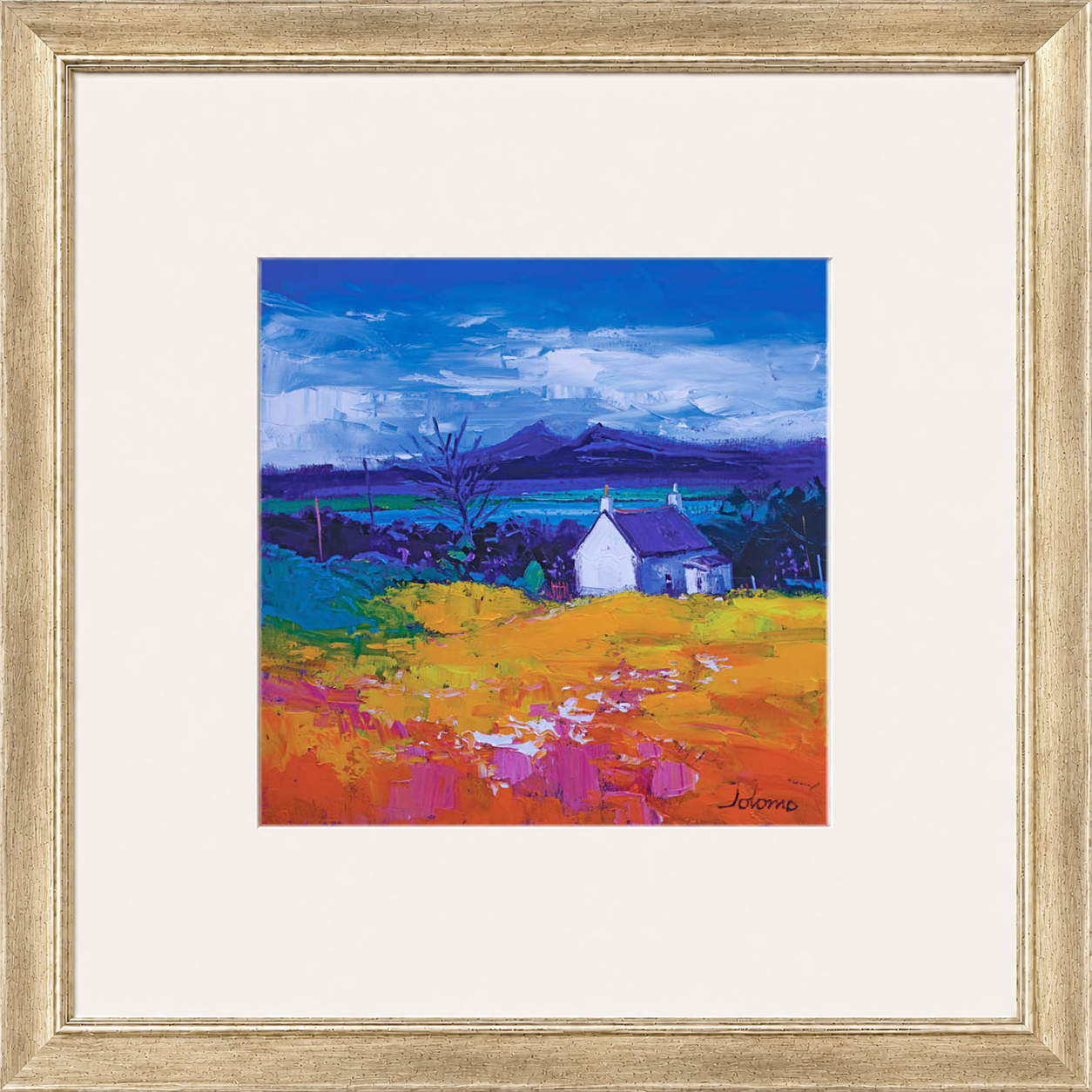 Isle of Mull by Jolomo - Scottish landscape artwork framed wall art print, product image 6