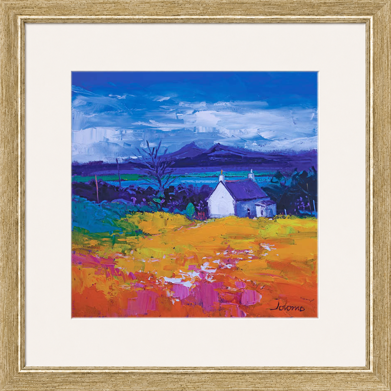 Isle of Mull by Jolomo - Scottish landscape artwork framed wall art print, product image 18