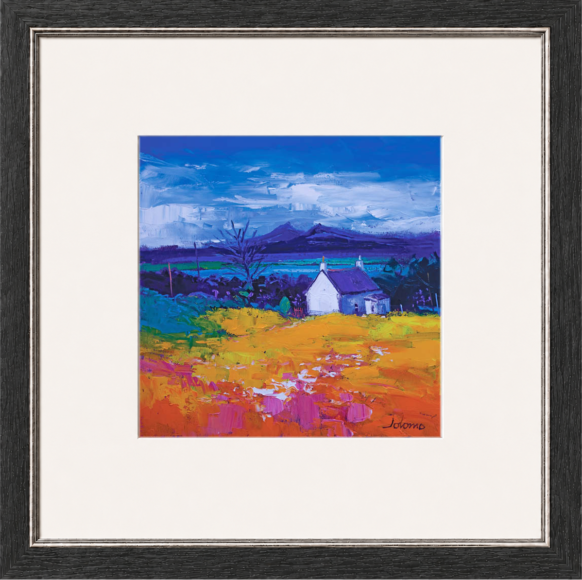 Isle of Mull by Jolomo - Scottish landscape artwork framed wall art print