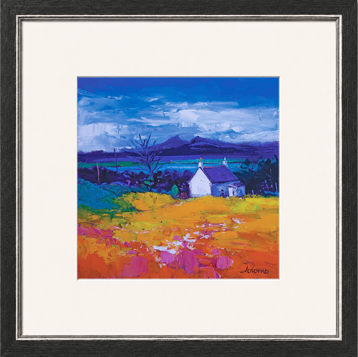 Isle of Mull by Jolomo - Scottish landscape artwork framed wall art print, product image 8