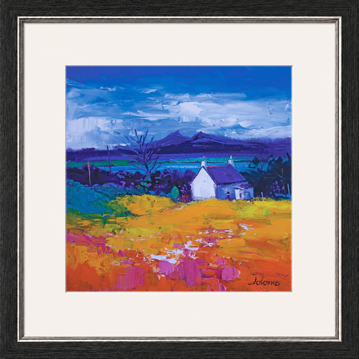 Isle of Mull by Jolomo - Scottish landscape artwork framed wall art print, product image 14