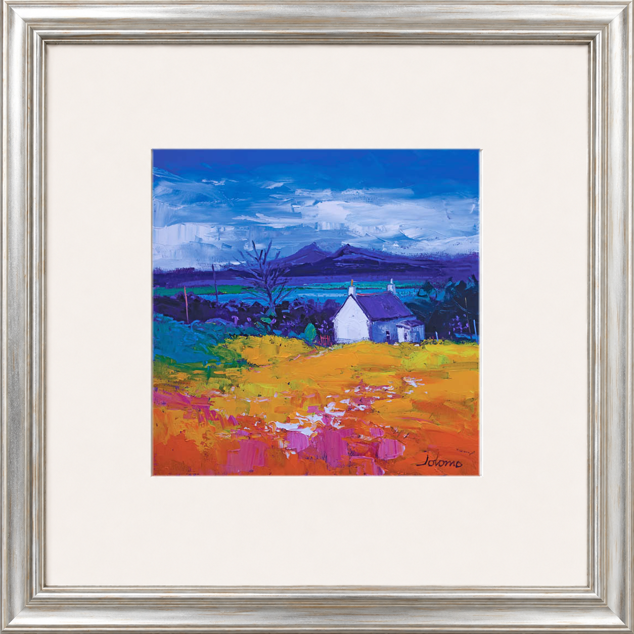 Isle of Mull by Jolomo - Scottish landscape artwork framed wall art print, product image 5