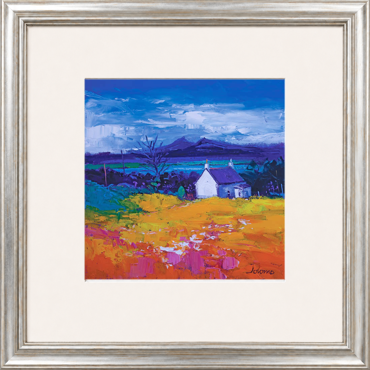 Isle of Mull by Jolomo - Scottish landscape artwork framed wall art print, product image 11