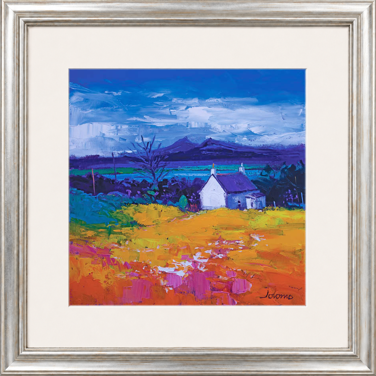 Isle of Mull by Jolomo - Scottish landscape artwork framed wall art print, product image 17