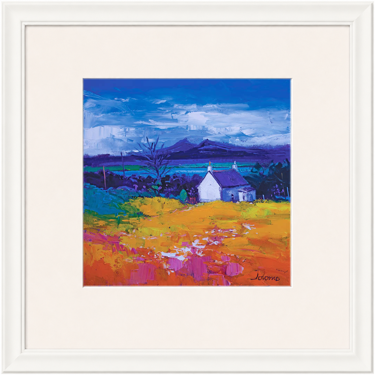Isle of Mull by Jolomo - Scottish landscape artwork framed wall art print, product image 10