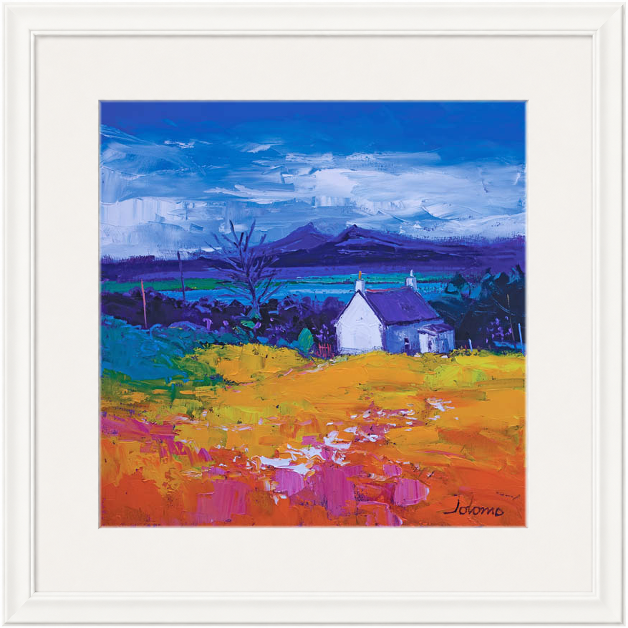 Isle of Mull by Jolomo - Scottish landscape artwork framed wall art print, product image 22