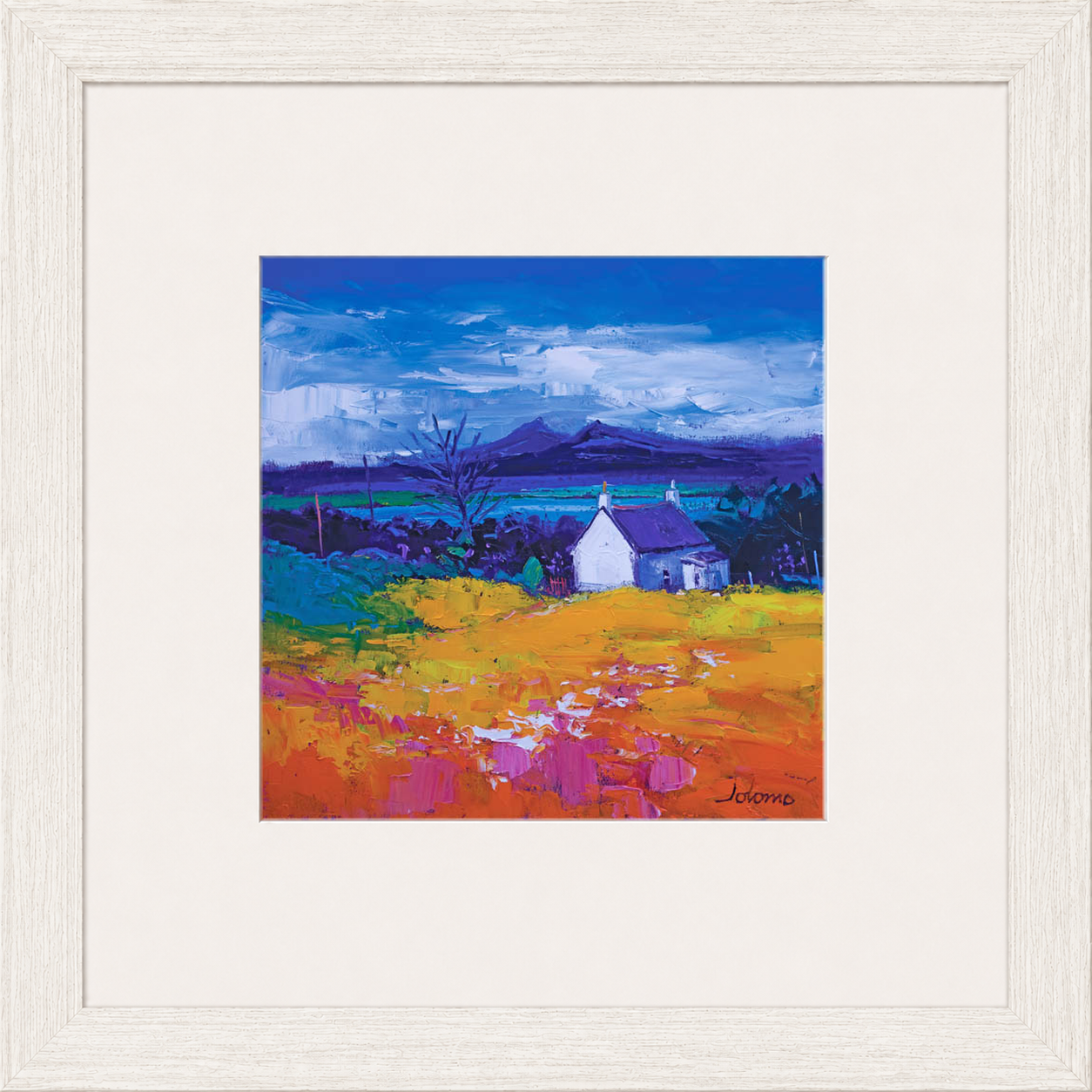 Isle of Mull by Jolomo - Scottish landscape artwork framed wall art print, product image 7