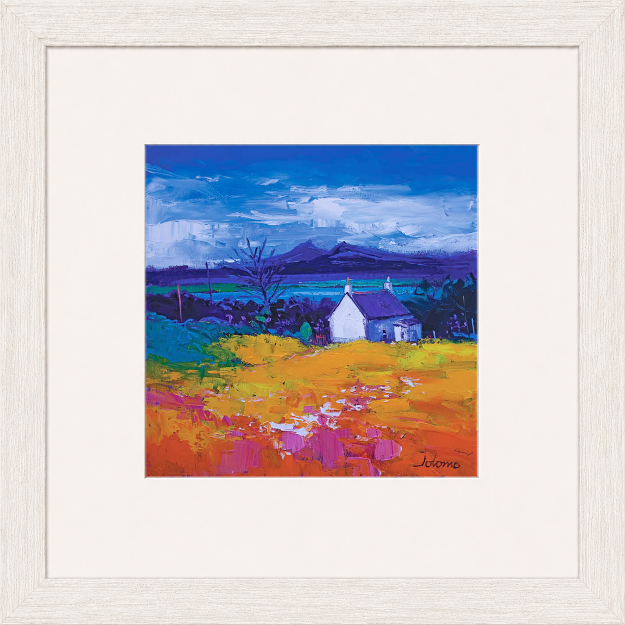 Isle of Mull by Jolomo - Scottish landscape artwork framed wall art print, product image 13