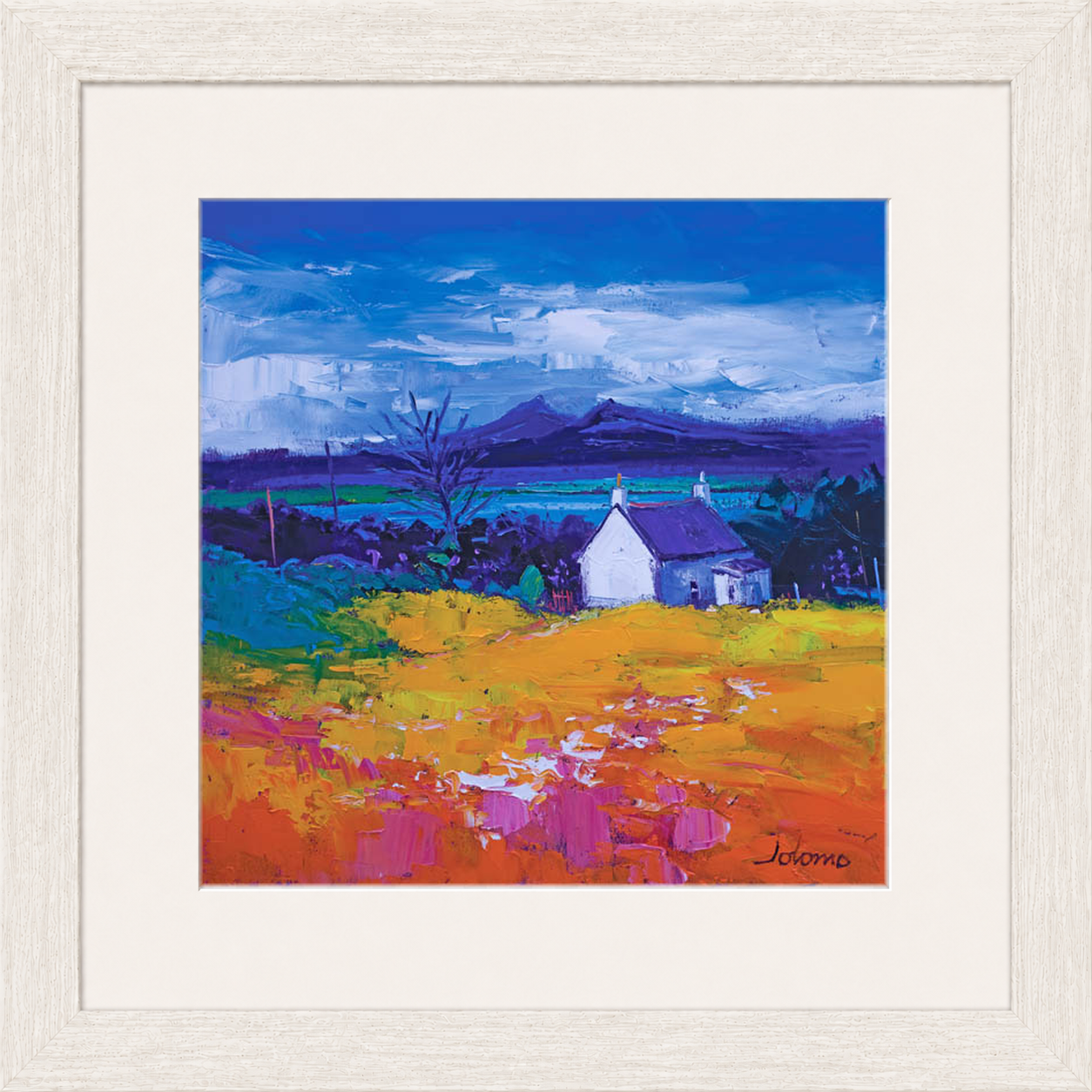 Isle of Mull by Jolomo - Scottish landscape artwork framed wall art print, product image 19