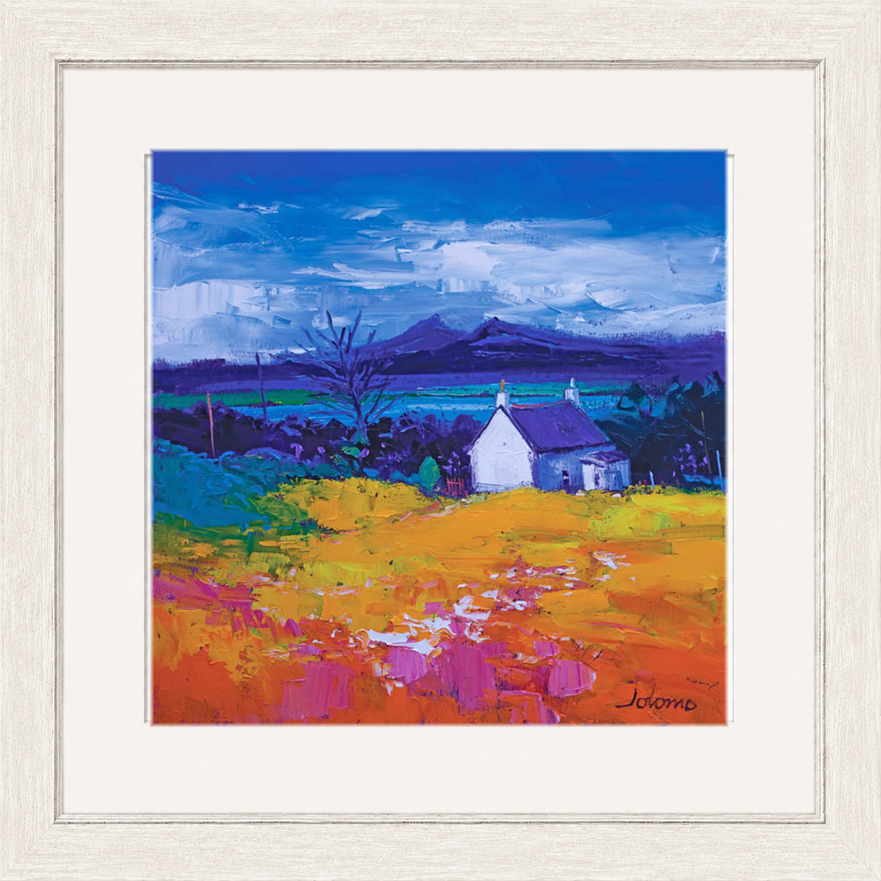 Isle of Mull by Jolomo - Scottish landscape artwork framed wall art print, product image 25