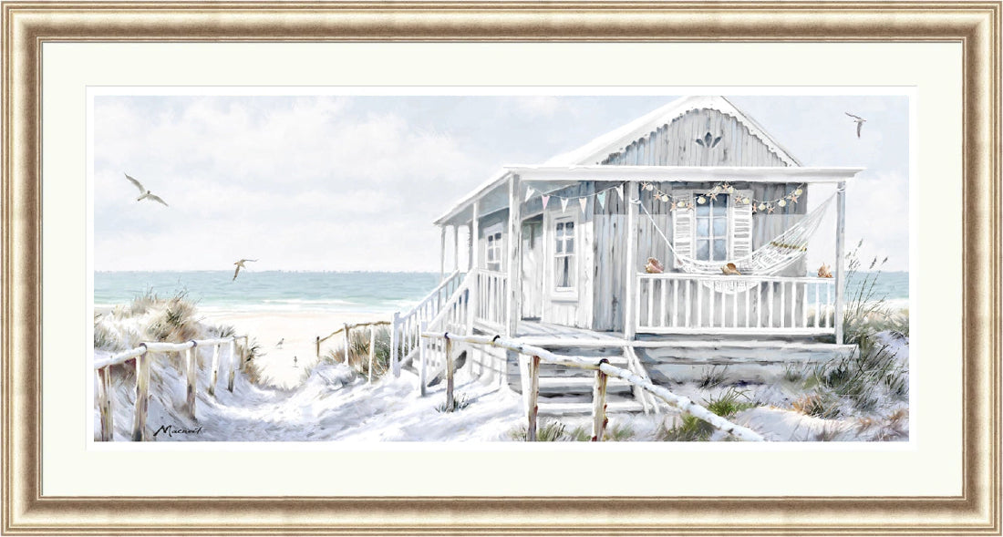 Beach Cabin by Richard Macneil