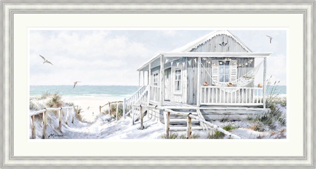 Beach Cabin by Richard Macneil