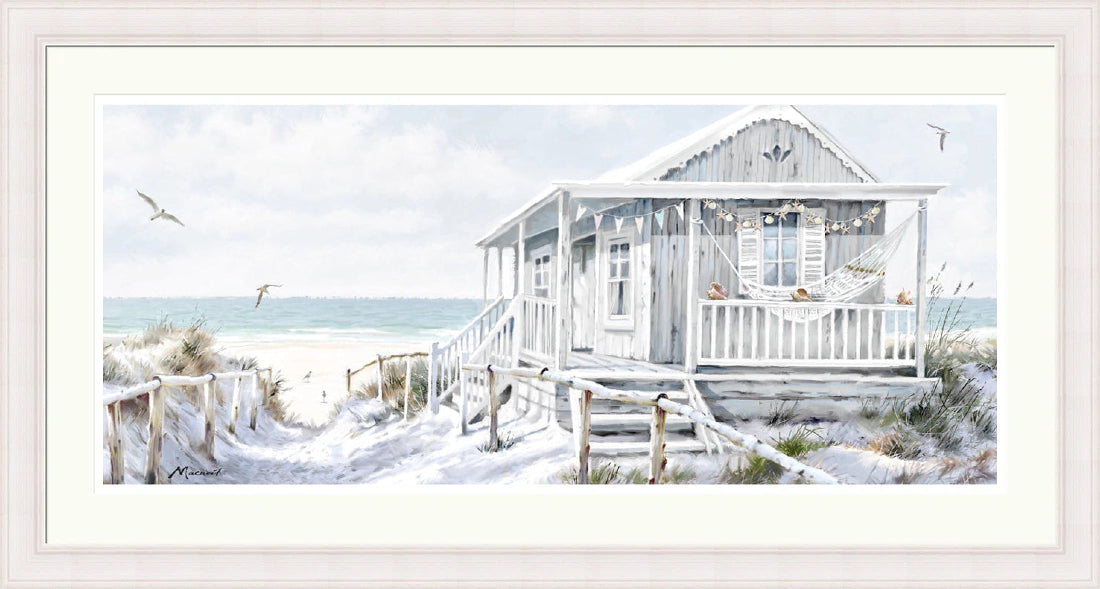Beach Cabin by Richard Macneil