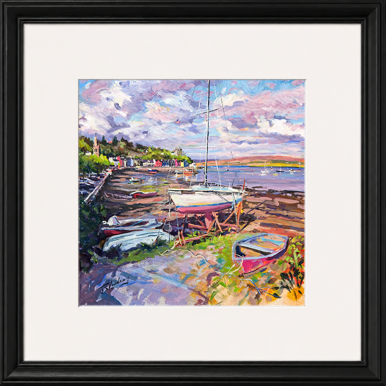 Late Afternoon, Tobermory Mull by James Somerville Lindsay