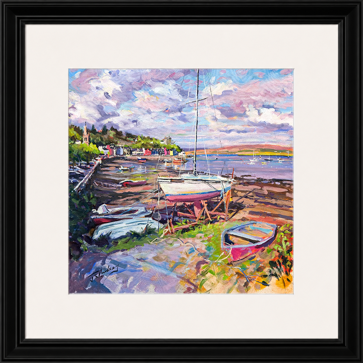 Late Afternoon, Tobermory Mull by James Somerville Lindsay
