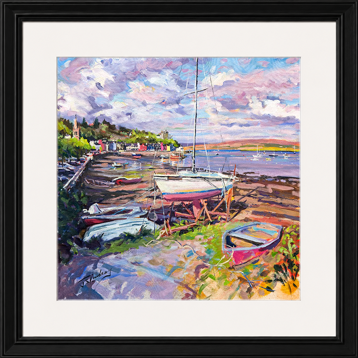 Late Afternoon, Tobermory Mull by James Somerville Lindsay