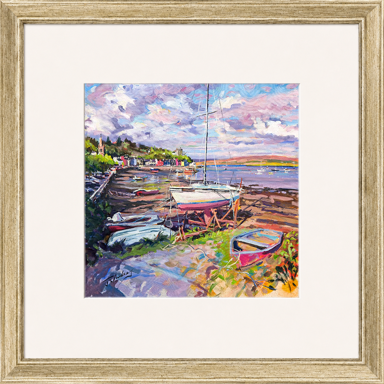 Late Afternoon, Tobermory Mull by James Somerville Lindsay