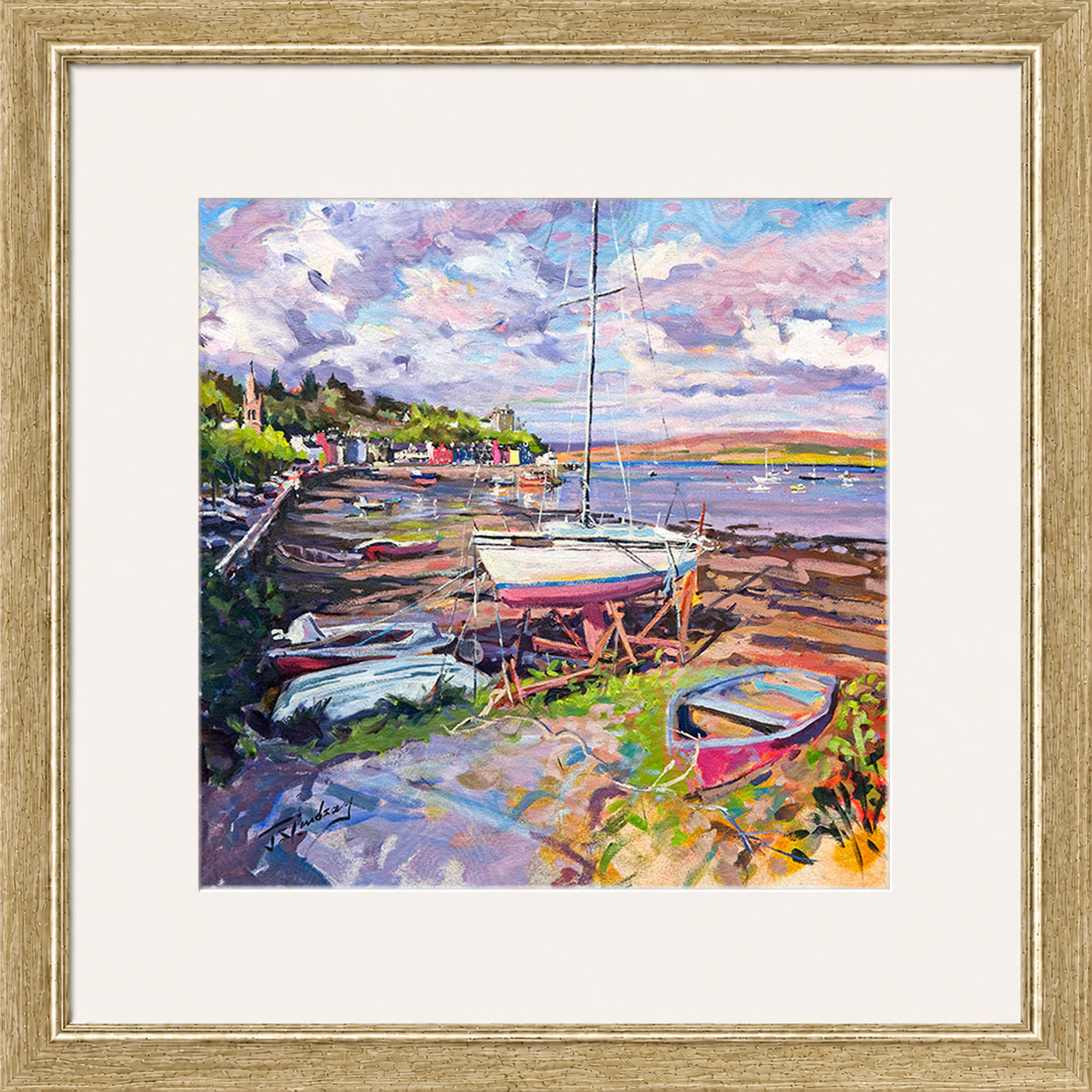 Late Afternoon, Tobermory Mull by James Somerville Lindsay