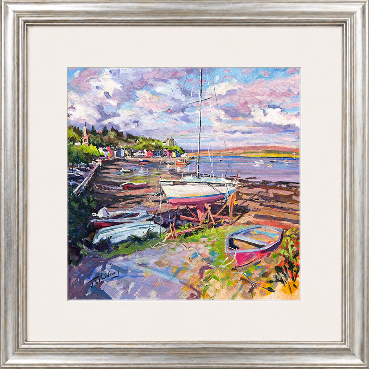 Late Afternoon, Tobermory Mull by James Somerville Lindsay
