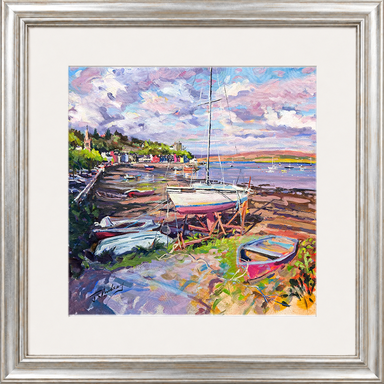 Late Afternoon, Tobermory Mull by James Somerville Lindsay