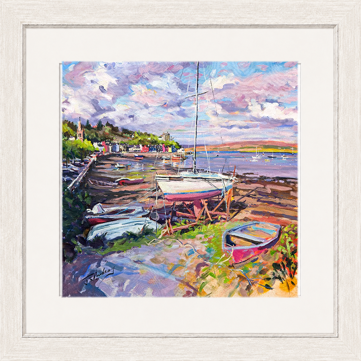 Late Afternoon, Tobermory Mull by James Somerville Lindsay