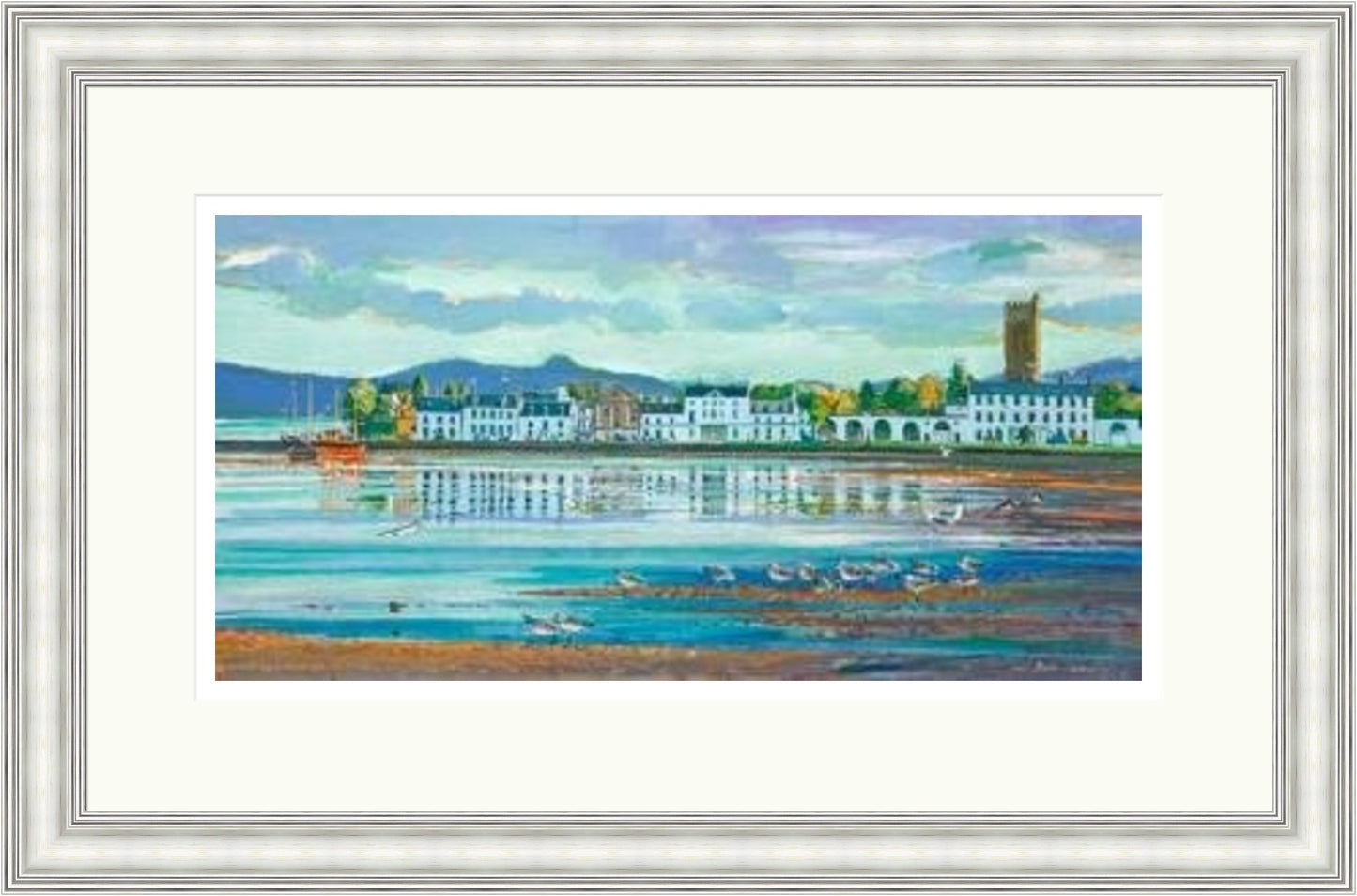 Reflections, Inveraray by Bob Lees