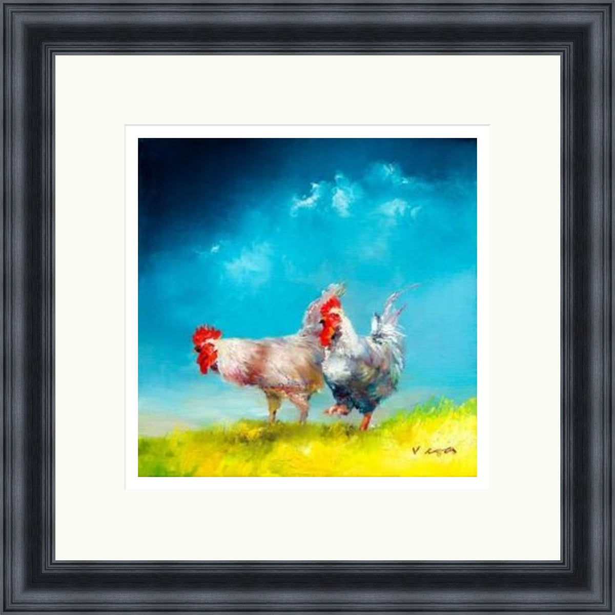 Best of Friends by Vega framed wall art print - alternate product image 3
