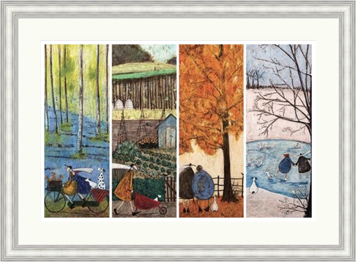 Sam Loft Which is your Favourite Season by Sam Toft – Art Prints Gallery